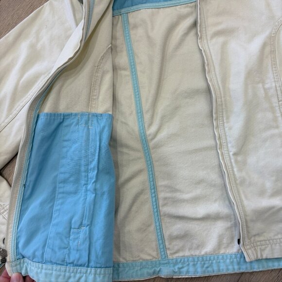 L.L. Bean Women’s Cotton Canvas Jacket Beige Size M - Picture 4 of 7